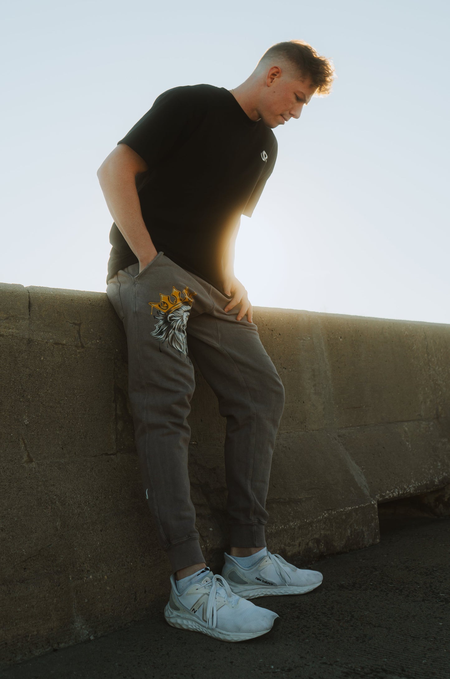 Vintage Royal Drip Sweatpants